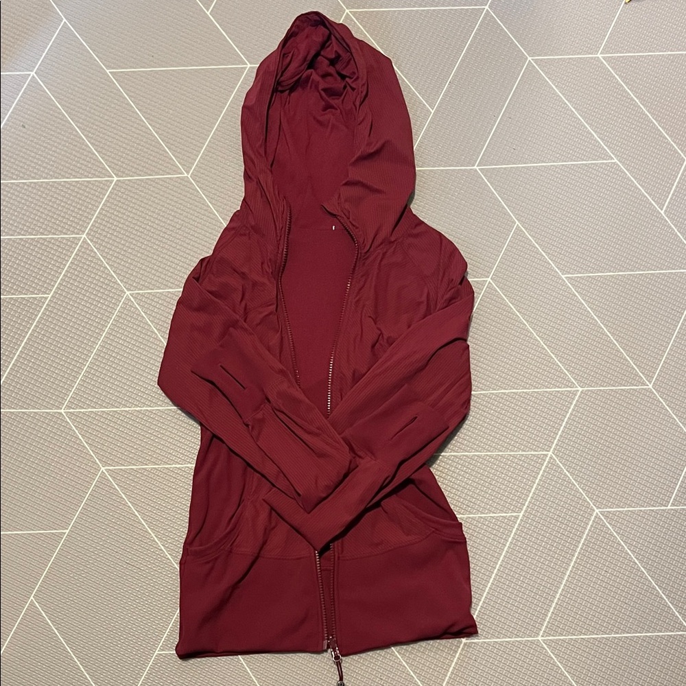 Reversible Lulu jacket in beautiful Merlot color 6